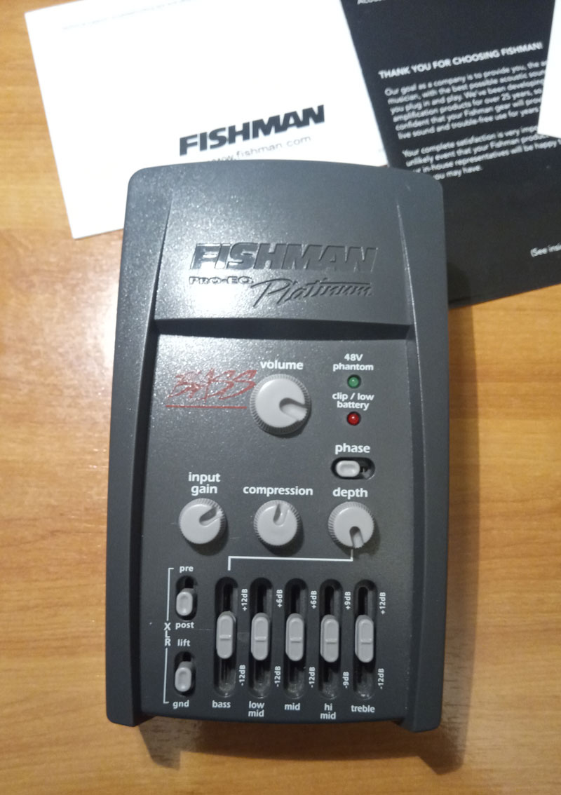 FISHMAN Platinum Bass Pro-EQ elc.or.jp